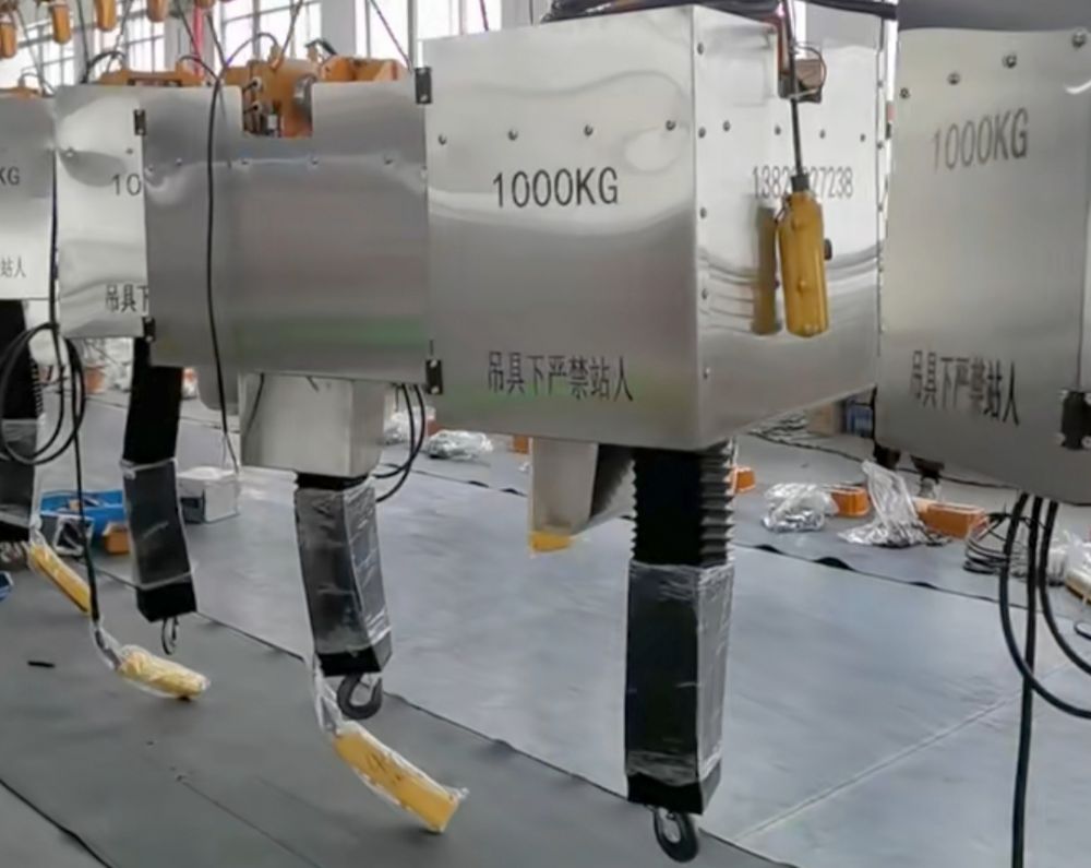 博能電動葫蘆、環鏈葫蘆、潔凈環鏈葫蘆生產制造、安裝調試