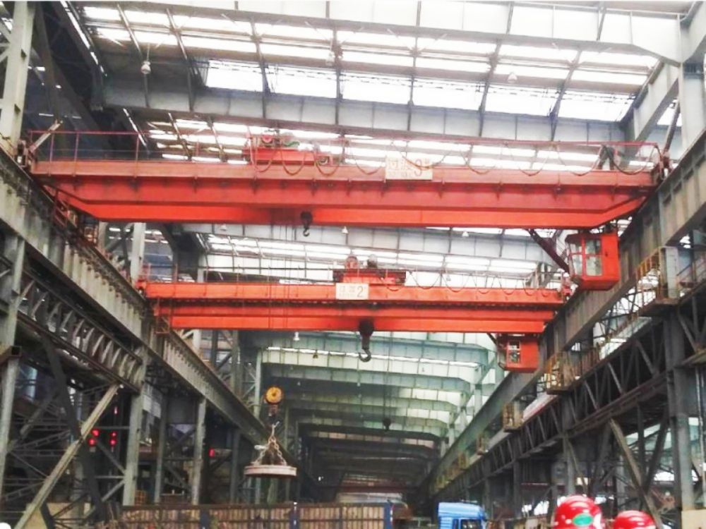 QP型電磁鐵抓斗兩用橋式起重機、兩用行車、天車