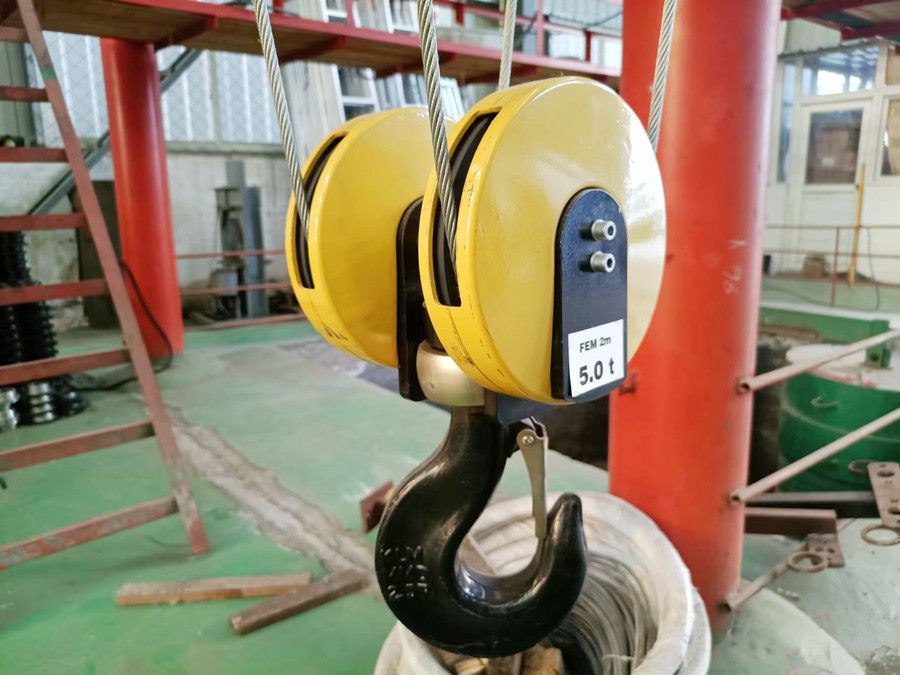 河南新鄉歐式電動葫蘆吊鉤組廠家批發、定制