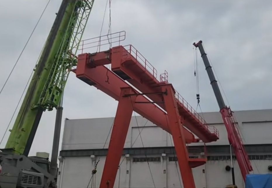 BMG型半腿門式起重機、半腿龍門吊、雙梁龍門