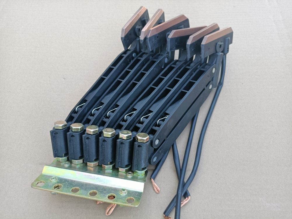 3、4、5、6極（P）無接縫滑觸線集電器、碳刷廠家批發、安裝維修